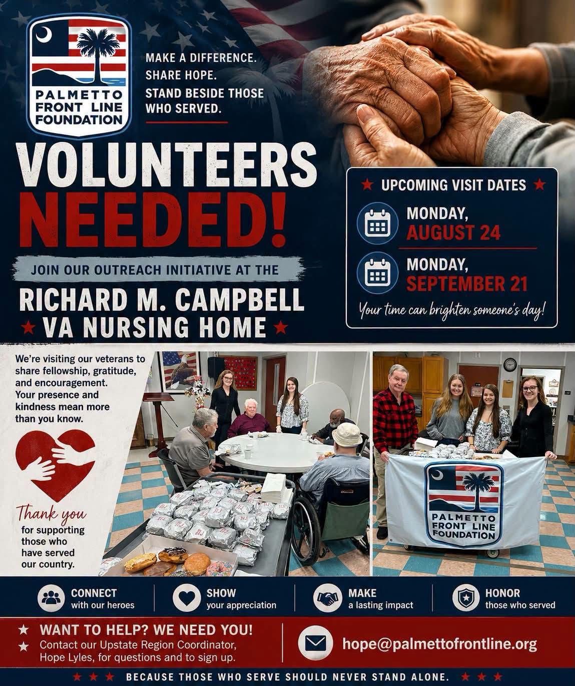 Volunteers Needed — R.M. Campbell VA Nursing Home